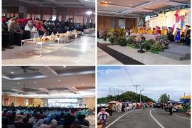 Pengamanan Ketat Wisuda Universitas Dehasen Bengkulu Berlangsung Lancar dan Kondusif