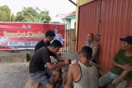 Polsek Kotapadang Ajak Warga Durian Mas Aktifkan Siskamling Lewat Jumat Curhat