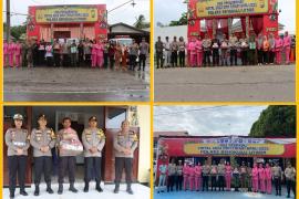 Kapolres Bengkulu Utara Cek Pos Pengamanan Ops Lilin Nala 2024, Pastikan Kesiapan Personel di Jalur Lintas Barat Sumatra