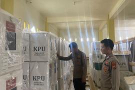 Polres Bengkulu Selatan Siaga 24 Jam Jaga Logistik Pilkada