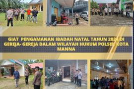 Polres Bengkulu Selatan Siagakan Personel untuk Ciptakan Rasa Aman di Perayaan Malam Natal