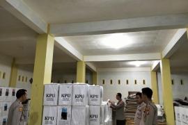 Polres Bengkulu Selatan Tingkatkan Pengamanan Gudang Logistik KPU BS Pasca Pilkada 2024