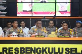 Polres Bengkulu Selatan Gelar Konferensi Pers Akhir Tahun 2024
