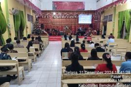 Polres Bengkulu Selatan Siagakan Personil Pengamanan Ibadah Tahun Baru di Gereja-Gereja Wilayah Bengkulu Selatan