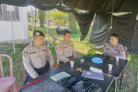 Satgas II Preventif OPS Mantap Praja Nala 2024 Laksanakan Patroli Cooling System di KPU dan Gudang Logistik KPU Bengkulu Selatan