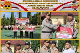 Akhiri Masa Tugas, Kapolres Bengkulu Utara Berikan  Umroh Presisi Kepada 3 Personil Perwira, Bintara, dan PHL