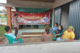 Polsek Kota Padang Gelar Jumat Curhat dengan Warga Desa Lubuk Mumpo