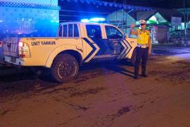 Blue Light Patrol, Sat Lantas Polres Kepahiang Berikan Rasa Aman kepada Masyarakat