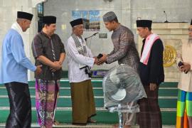 Kapolres Rejang Lebong Ajak Pengurus Masjid Al-Mujahidin Jaga Kamtibmas dan Bersama Atasi Isu Sosial