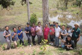 Kapolres Rejang Lebong L Bersama Forkopimda Kunjungan ke Lahan Kebun Durian Milik Warga di Desa Lubuk Bingin Baru