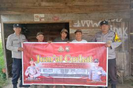 Polsek Sindang Dataran Gelar Jumat Curhat, Dengarkan Keluhan Warga