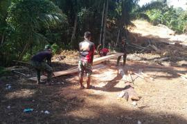 Satgas TMMD Ke-124  Kodim 0408/BS Siap Untuk Membangun Jembatan