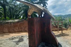 Tugu Prasasti TMMD Ke-124 Kodim 0408/BS Capai Seratus Persen