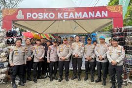 Wakapolda Bengkulu Pimpin Anev Pengamanan Festival Tabut 2025 dan Tinjau Langsung Pos Pengamanan