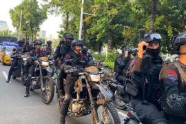 Hadirkan Rasa Aman, 184 Personel Polri Laksanakan Patroli Skala Besar di Jakarta