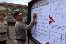 Kapolda Bengkulu Pimpin Deklarasi Penandatanganan Pakta Integritas Satker Bebas Narkoba Polda Bengkulu