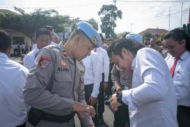 Penegakan Disiplin Di Lingkungan Polri, Polres Rejang Lebong Sie Propam Cek Personil
