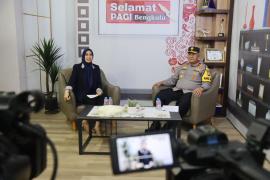 Live Dialog di RBTV, Wakapolda Bengkulu bahas tema "Stop Kekerasan Perempuan dan Anak"