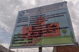 Proyek Revitalisasi SMAN 4 Lebong 