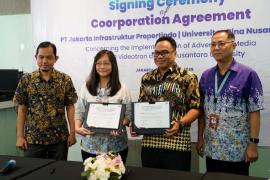 Jangkau Institusi Pendidikan, JIP Luncurkan LED Videotron di Lingkungan Kampus BINUS