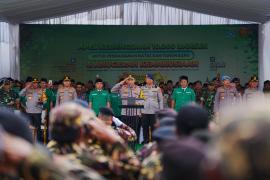Kapolri Pimpin Apel Kebangsaan Banser
