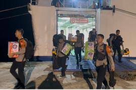 Kapal PT Pelni Pembawa Pasukan dan Logistik Polri Tiba di Pelabuhan Belawan, Perkuat Penanganan Bencana di Sumatera Utara