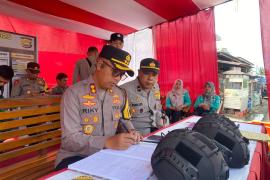 Kapolres Mukomuko Laksanakan Sidak Pos Pengamanan dan Pos Pelayanan Nataru 2026