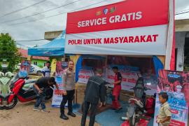 Ringankan Beban Warga, Polri Hadirkan Layanan Servis Kendaraan Gratis di Padang Pariaman