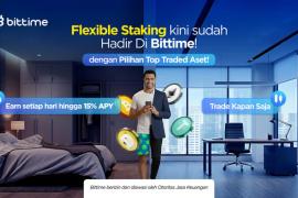 Bittime Resmi Luncurkan Fleksibel Staking dengan Top-Traded Assets, Hadirkan APY Tertinggi