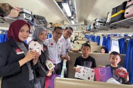 KAI Divre III Palembang, Catat 3.825 Orang Gunakan Kereta Api di Hari Natal 2025