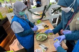 Masa Nataru, KAI Daop 5 Purwokerto Pastikan Seluruh Tenant Stasiun Purwokerto Sajikan Makanan Aman dan Higienis