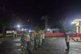Patroli Gabungan Polsek Padang Ulak Tanding dan TNI Brigif TP-88 KBK Amankan Jalur Curup–Padang Ulak Tanding