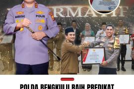 Polda Bengkulu Raih Predikat Informatif Tertinggi dari KIP Provinsi Bengkulu