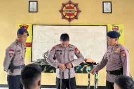 Tingkatkan Kesiapsiagaan, Personel Kompi 1 Batalyon A Pelopor Laksanakan Latihan SAR