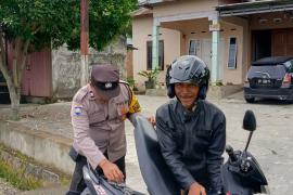 Polsek Selupu Rejang Gelar Razia Senpi dan Sajam di Jalur Curup–Lubuklinggau