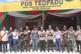 Kapolda Bengkulu Cek  Pos Yan Kepahiang 