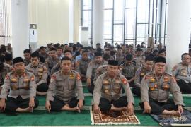 Polda Bengkulu Gelar Pembinaan Rohani