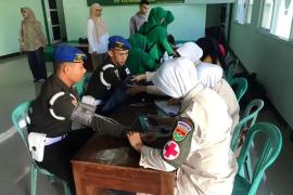 Polres Rejang Lebong Ambil Bagian Donor Darah HUT Persit Kartika Chandra Kirana 2026, Wujud Sinergitas TNI–Polri