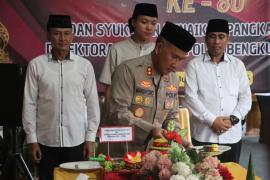 Kapolda Bengkulu Gelar Syukuran dan Doa Bersama HUT Intelkam ke-80