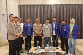 Kapolda Bengkulu Terima Silaturahmi Panitia Pelantikan PMII Kota Bengkulu, Perkuat Sinergi Generasi Muda