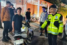 Satlantas Polres Lebong Bubarkan Balap Liar, 17 Unit Motor Diamankan