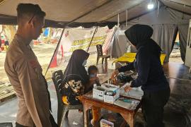 Polri Hadir Jaga Asa di Tengah Bencana, Ratusan Warga Aceh Terima Layanan Bakti Kesehatan Ops Aman Nusa II