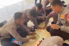 Asah Kemampuan Navigasi, Kompi 4A Pelopor Perdalam Latihan Menentukan Titik Koordinat