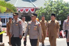 Kapolda Bengkulu Cek Samsat dan Pos Lalu Lintas Simpang Lima