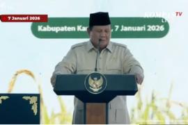 Presiden Republik Indonesia Prabowo Subianto 