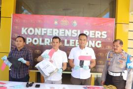  Polres Lebong Ungkap Kasus Penyalahgunaan Sabu di Lebong Utara