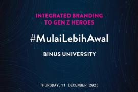 BINUS UNIVERSITY Raih Penghargaan “Marketeers Digital Marketing Heroes 2025” lewat #MulaiLebihAwal