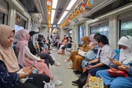 LRT Sumsel Tambah Operasional Menjadi 102 Perjalanan