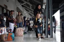 Pengguna Kereta Api di Sumatera Utara