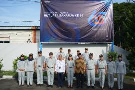 Jasa Raharja Bengkulu Gelar Upacara Peringatan HUT ke-65 PT Jasa Raharja